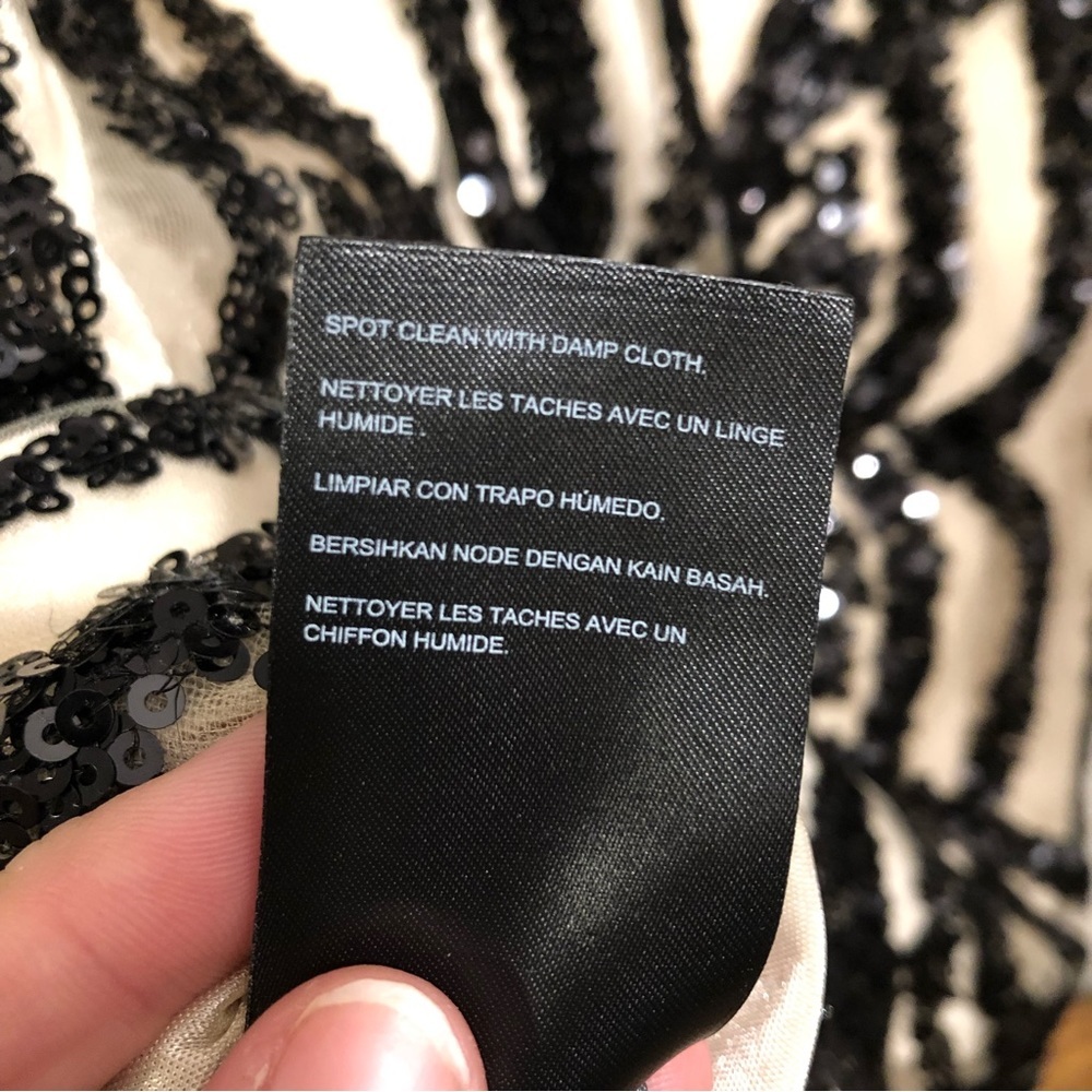 BEBE Sequin Dress SZ Small - Picture 7 of 13